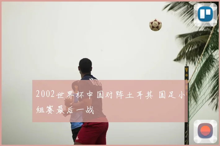 2002世界杯中国对阵土耳其 国足小组赛最后一战